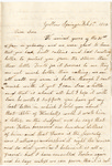 Letter, 1863 February 8, C. Ladley [Catherine Ladley] to Son [Oscar D. Ladley] by Catherine Ladley