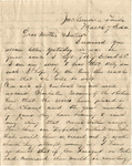 Letter, 1864 March 7, Oscar D. Ladley to Mother and Sisters [Catherine, Mary, and Alice Ladley]