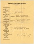 Letter, 1912, January 17, Harriet Taylor Upton to Mrs. M. McClellan Brown [Martha McClellan Brown]