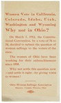 Why Not in Ohio? by Ohio Woman Suffrage Association