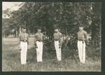 Photo of commissioned cadet officers, Miami Military Institute, 1903