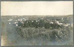 Photo of the village of Germantown, Ohio as seen from the Miami Military Institute, 1900
