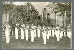 Photo of Miami Military Institute cadets, evening dress parade, 1900
