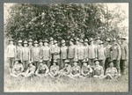 Photo of Miami Military Institute cadet group in khaki service uniform, 1903