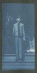 Photograph of an unidentified Miami Military Institute cadet, on steps of entrance to building, 1904