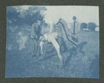 Photograph of Miami Military Institute cadets at play, 1904