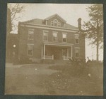 Photograph of the president's residence of the Miami Military Institute, 1904
