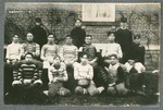 Photo of football team of Miami Military Institute, 1900