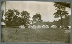 Photo of annual encampment of Miami Military Institute, 1901
