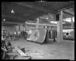Completed wings and tail sections for aircraft produced at the Dayton-Wright Airplane Company Plant 1 by The Dayton-Wright Airplane Company