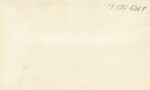 Record of Arrest for Alfred George Fouts, February 14, 1933 — Reverse by Wright State University