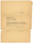 Dayton Chief of Police Letter Regarding Earl Fouts Extradition, April 28, 1939 by Wright State University
