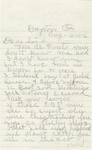 Anonymous Letter to Alfred George Fouts, August 16, 1946 — Page 1 by Wright State University