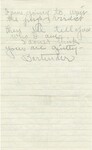 Anonymous Letter to Alfred George Fouts, August 16, 1946 — Page 2 by Wright State University