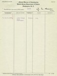 FBI Criminal History Record for Alfred Fouts, Page 2, December 28, 1943 by Wright State University