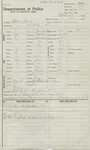 Alfred Fouts Dayton Police Record by Wright State University