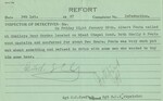 Alfred Fouts Dayton Police Report, February 1, 1937 by Wright State University