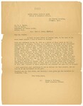 U.S. District Court Probation Office Letter Regarding Alfred Fouts, 1938 by Wright State University