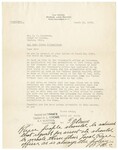 Bowie and Bowie Extradition Letter Regarding Alfred Fouts, March 23, 1939 by Wright State University