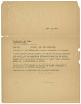 Dayton Chief of Police Letter to Bowie and Bowie Regarding Alfred Fouts Extradition, March 25, 1939 by Wright State University