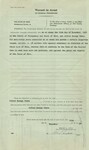 Warrant to Arrest Alfred George Fouts, Dayton Municipal Court, November 12, 1958 by Wright State University