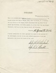 Suspect Release Form for Alfred Fouts, Dayton Police Department, December 16, 1943 by Wright State University