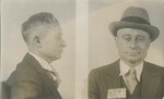 Mugshot of Alfred Fouts, circa 1931 by Wright State University