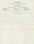 National Bureau of Criminal Identification Letter Regarding Cavanaugh, October 20, 1904 by Wright State University
