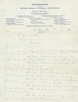 National Bureau of Criminal Identification Letter Regarding John E. Gourmey, October 20, 1904 by Wright State University