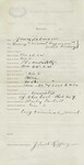 Dayton Department of Police Criminal Record Request for John Gourmey, January 27, 1905 — Reverse by Wright State University