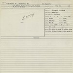Bureau of Identification Arrest Record Card (Form F-14) for George Moran, July 13, 1946 by Wright State University