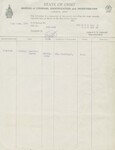 Ohio BCI&I Criminal History Letter for George Moran, July 22, 1946 by Wright State University