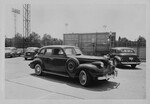 Evidence Photograph — Vehicle Associated with George Moran Investigation at Athletic Facility, 1946 by Wright State University