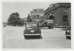 Evidence Photograph — Vehicle, Ohio License Plate N-3715, at Middletown Building, 1946 by Wright State University
