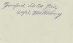 Suspicion Blank for Virgil Summers, July 13, 1946 — Reverse by Wright State University