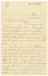 Personal Letter to John Dillinger from Claude Constable, Page 1, September 1933 by Wright State University