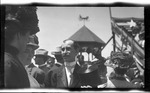 Orville Wright with guests at the 1909 Wright Brothers Homecoming Celebration medals ceremony