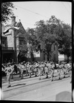 Second Infantry Regiment Band, United States Army marching in the parade during the 1909 Wright Brothers Homecoming Celebration