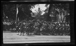 United States Navy seamen marching in the parade during the 1909 Wright Brothers Homecoming Celebration