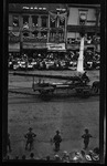 Three nozzle aerial water tower from the Dayton Fire Department in the fire department parade during the 1909 Wright Brothers Homecoming Celebration by Andrew S. Iddings