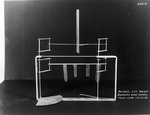 Reproduction of the 1901 Wright wind tunnel lift balance by U.S. Army Air Forces