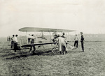 Preparing the Baby Grand for flight by U.S. Air Service