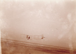 Orville Wright soaring in Wright 1911 glider