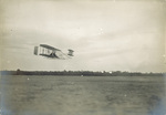 Wilbur Wright flying solo at Le Mans in 1908