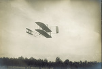 Wilbur Wright flying at Les Hunaudieres