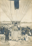 Preparing for a balloon ascension at Le Mans, 1908 by Emil Viot