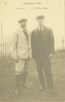 Hart O. Berg and Wilbur Wright at Le Mans in 1908.