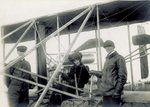 Wilbur Wright with the Count and Countess