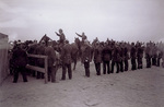 German soldiers at Tempelhof Field
