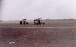 Kaiserin and princesses arriving at Tempelhof Field